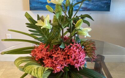 Calusa Garden Club of Marco Island Show Floral Design Skills