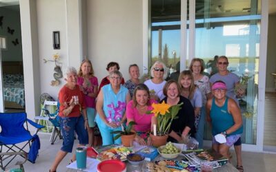 Orchids and Grouped Mass Designs Education for Calusa Garden Club Members – –