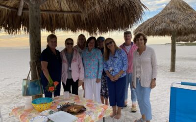 Fun and Fellowship- Sunset at Residents Beach January 23